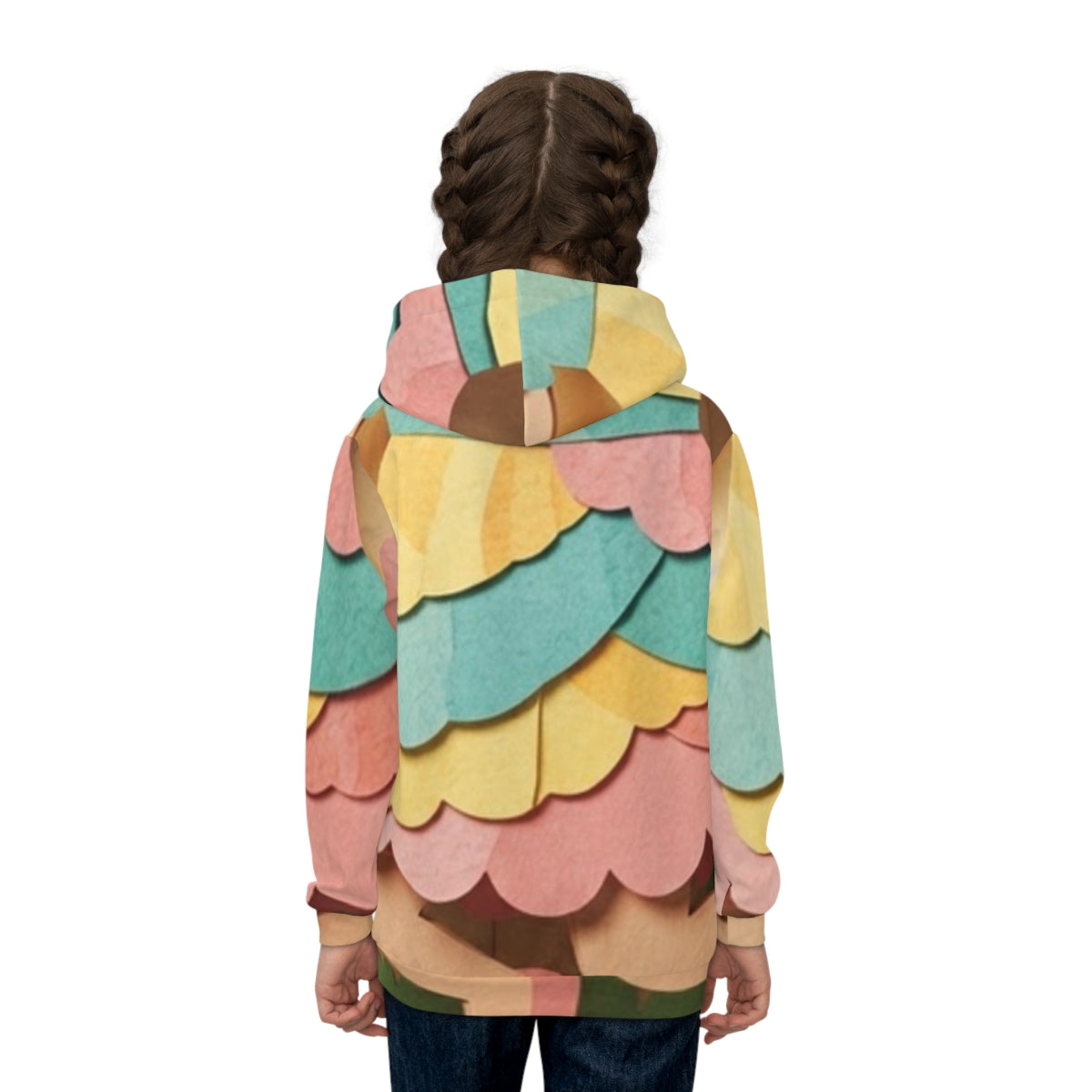 Children's Hoodie - Happy Garden Hop | Echovira Gallery