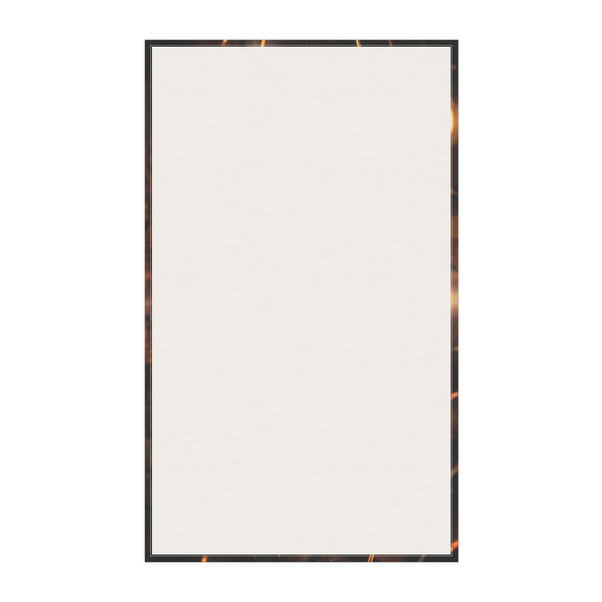 Tea Towels - Shattered Glass Warm Amber Cinema Art |...