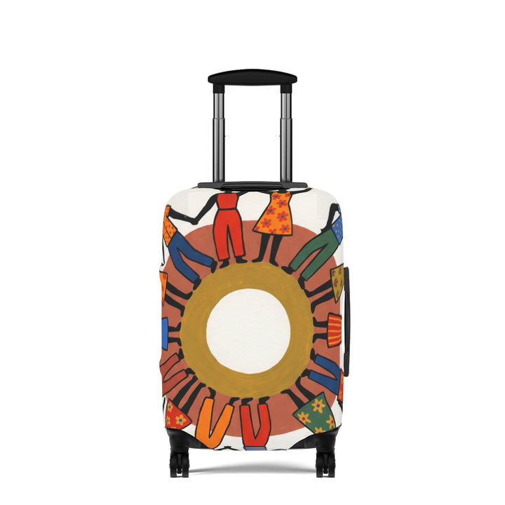 Luggage Cover - Unity Mandala Folk Art