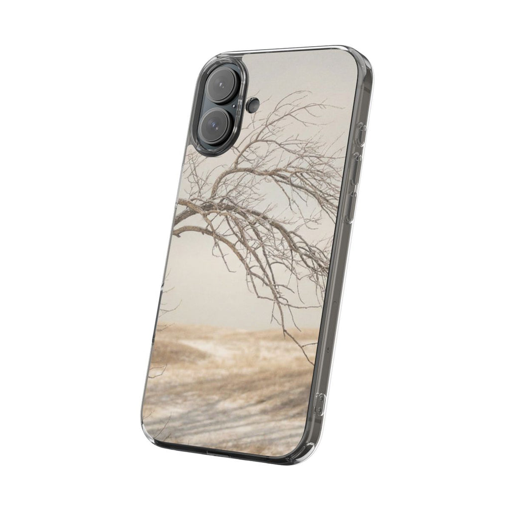 Clear Impact-Resistant Cases - Clear Phone Case - Winter...