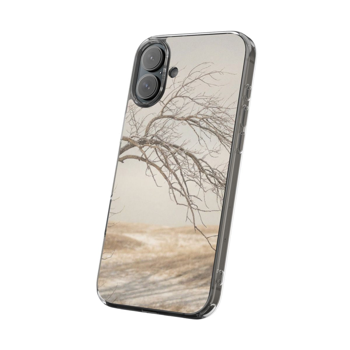 Clear Impact-Resistant Cases - Clear Phone Case - Winter...