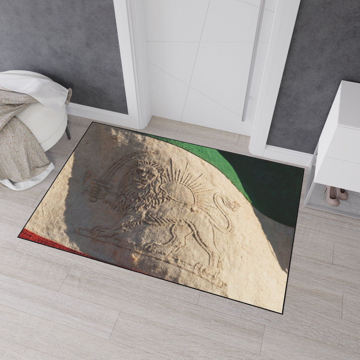 Floor Mat - Persian Welcome Crest