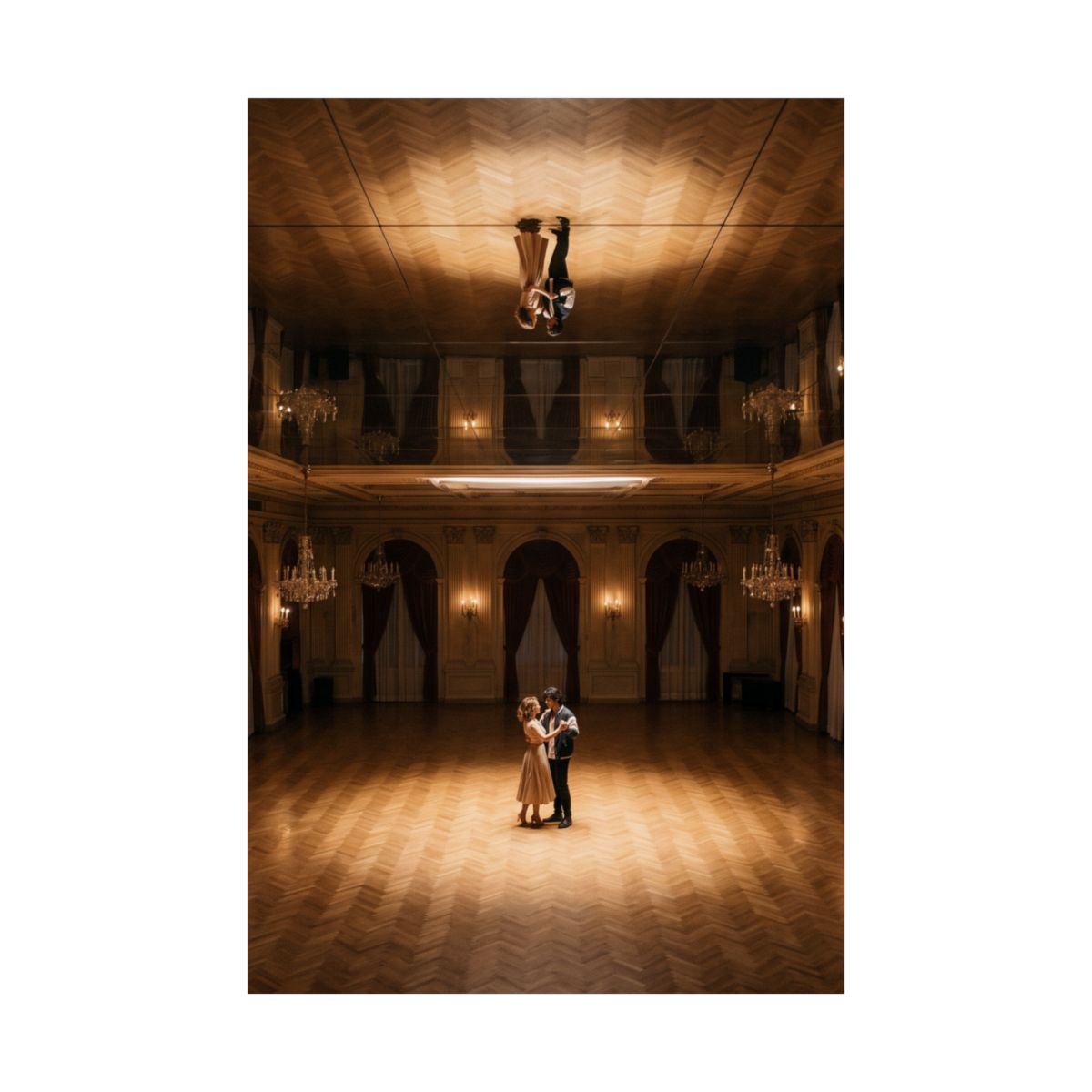 Matte Vertical Posters - The Reflected Waltz Moody Cinematic...