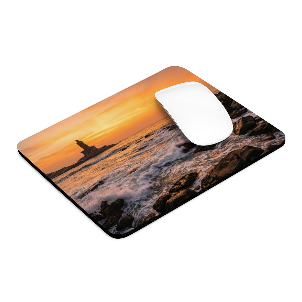 Mouse Pad - Coastal Golden Dawn