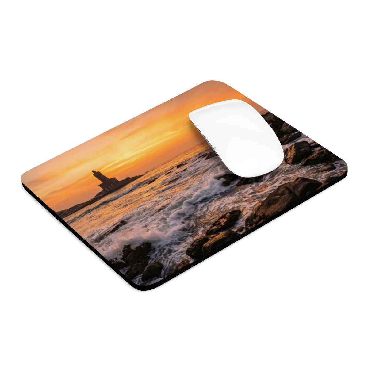 Mouse Pad - Coastal Golden Dawn