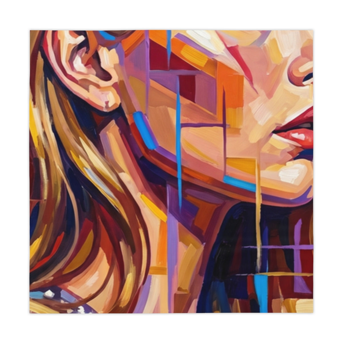 Tablecloth - Shattered Elegance | Echovira Gallery
