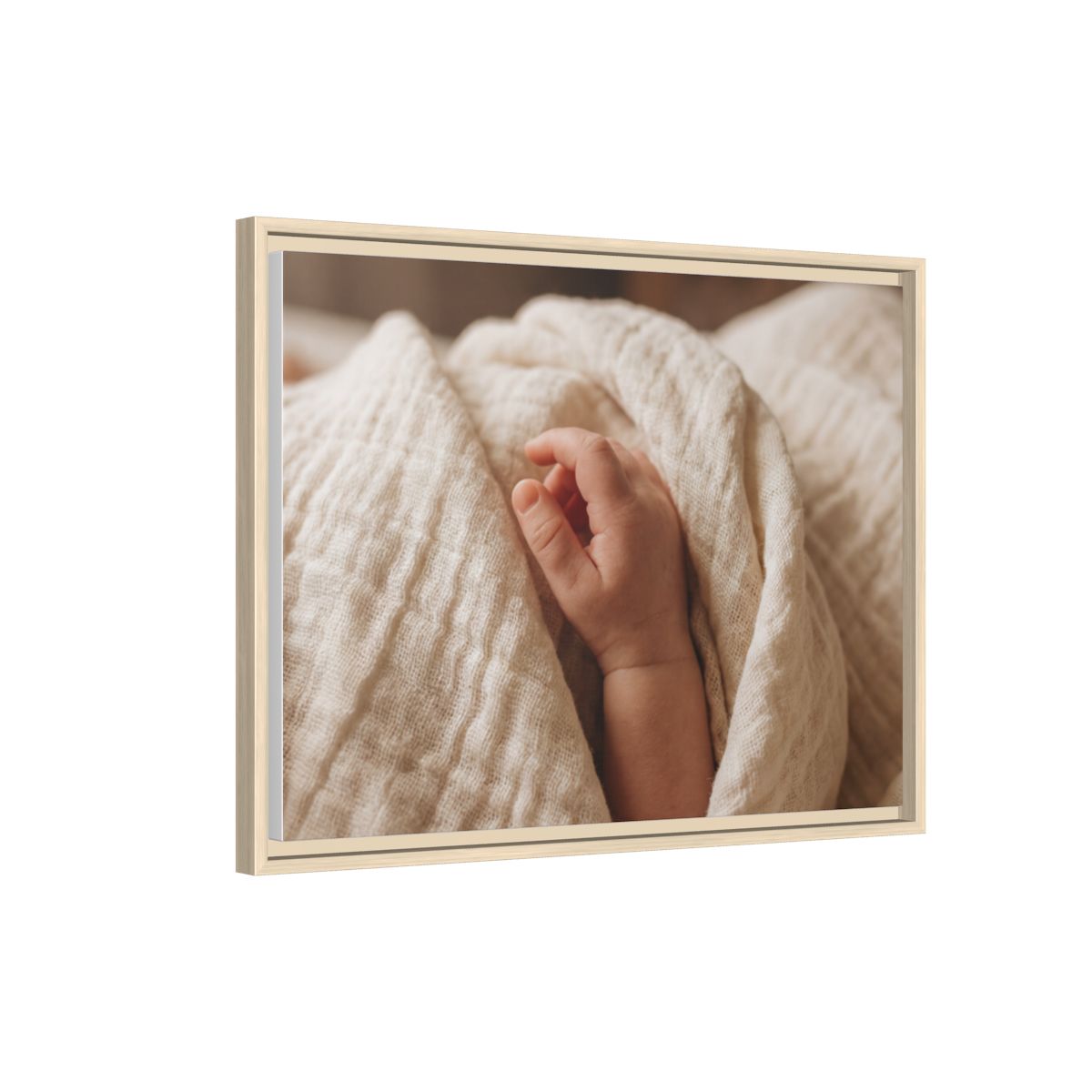 Framed Matte Canvas - Neutral Nursery