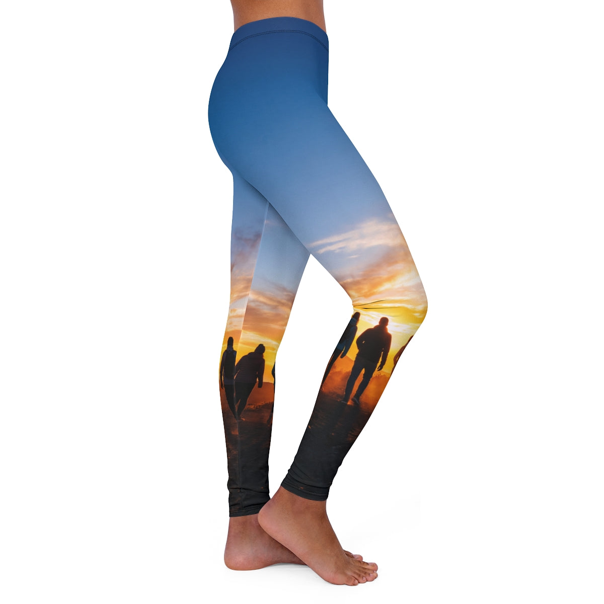 Women's Casual Spandex Leggings - Golden Trek