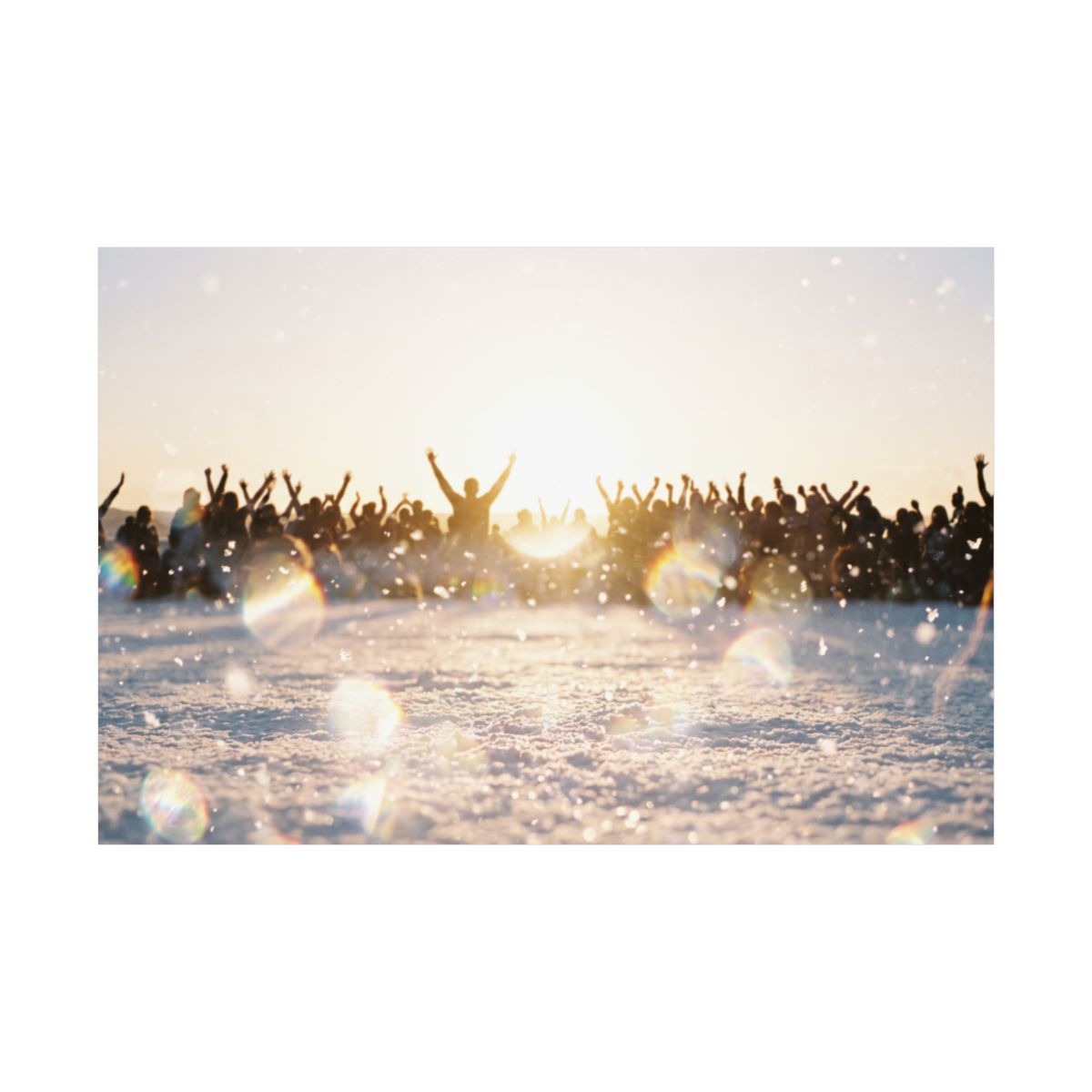 Matte Horizontal Poster - Sunset Horizon Expanse (10×8 &......