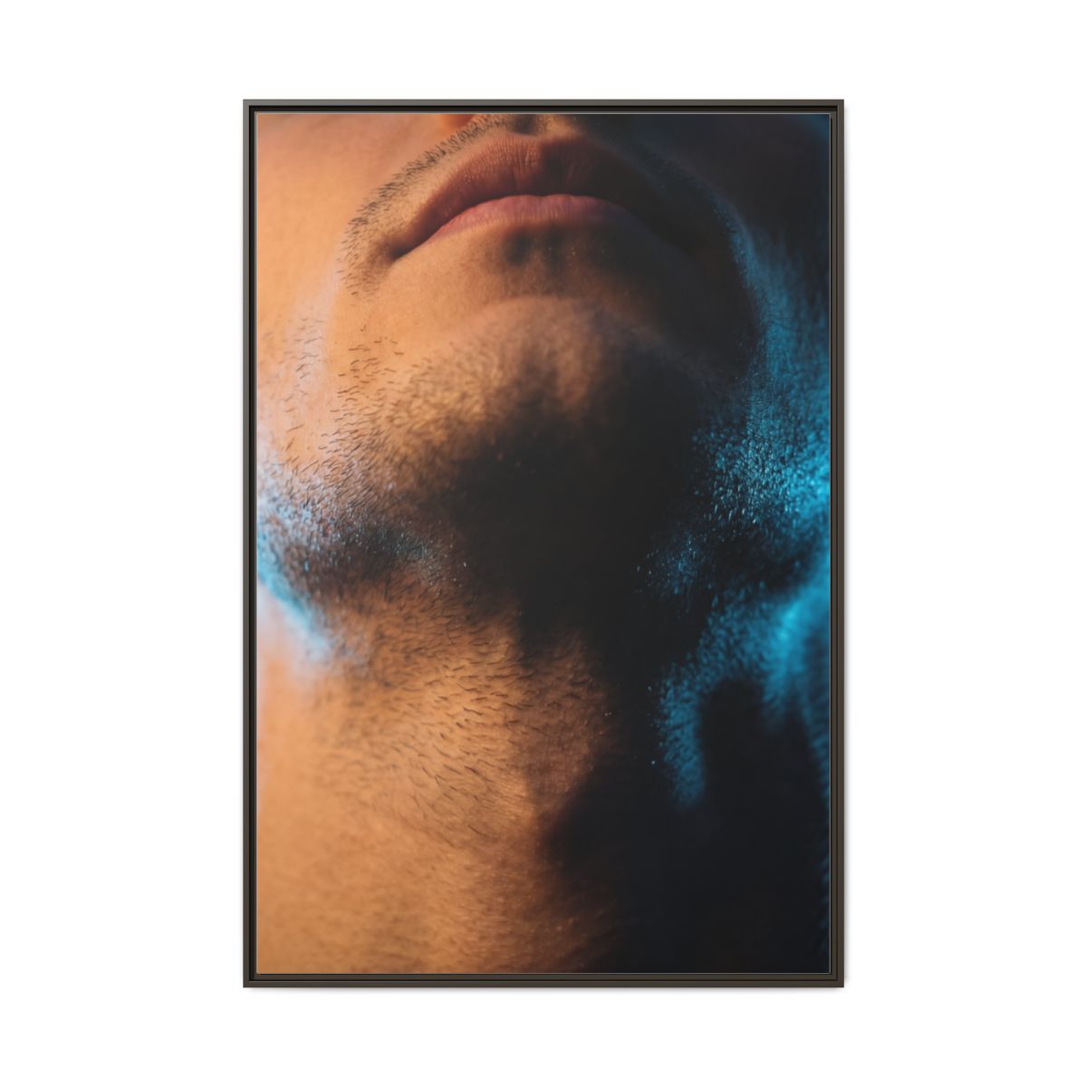 Framed Matte Canvas - Neon Noir