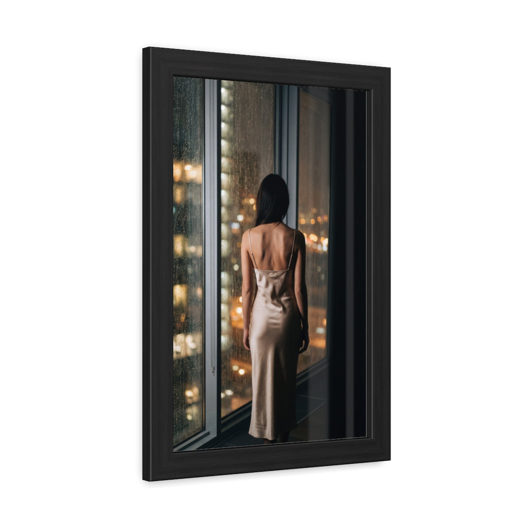 Framed Posters - Urban Solitude — Portrait