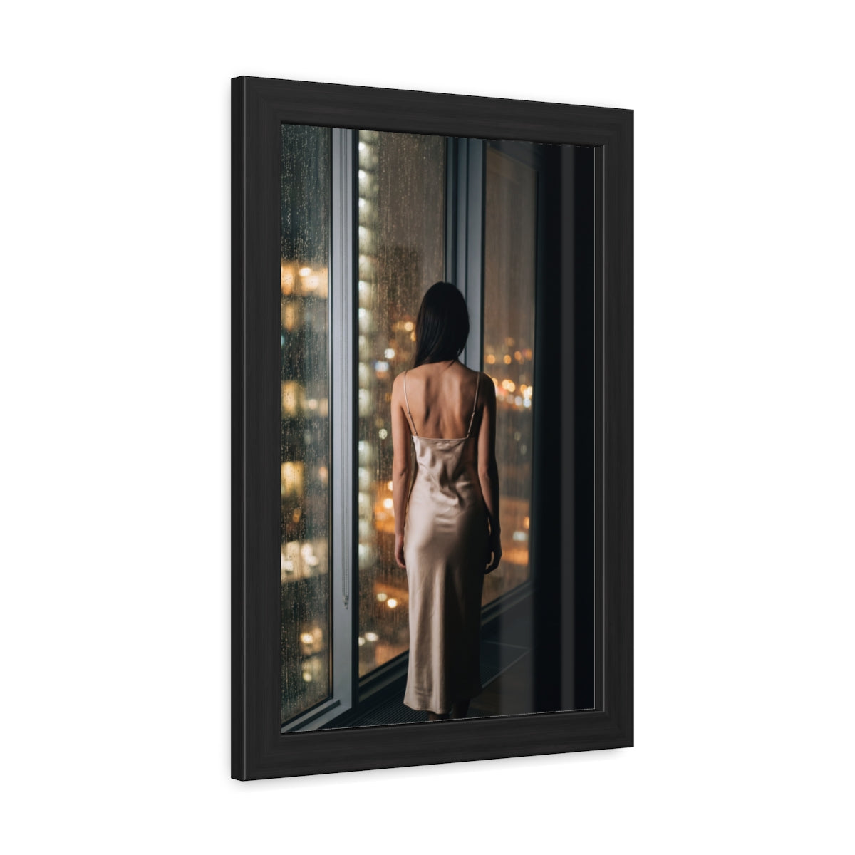 Framed Posters - Urban Solitude — Portrait