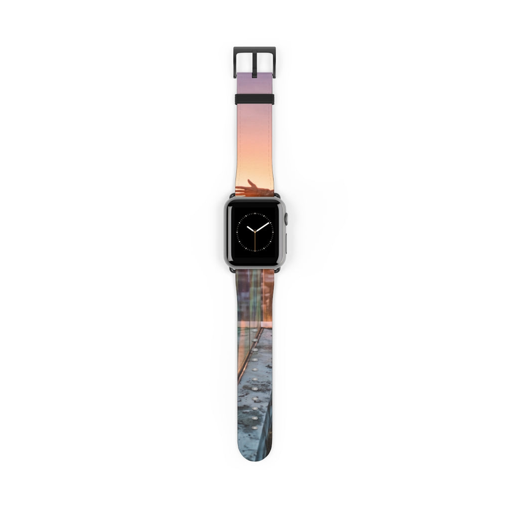 Apple Watch Band - Skyline Sunset Horizon | Echovira Gallery