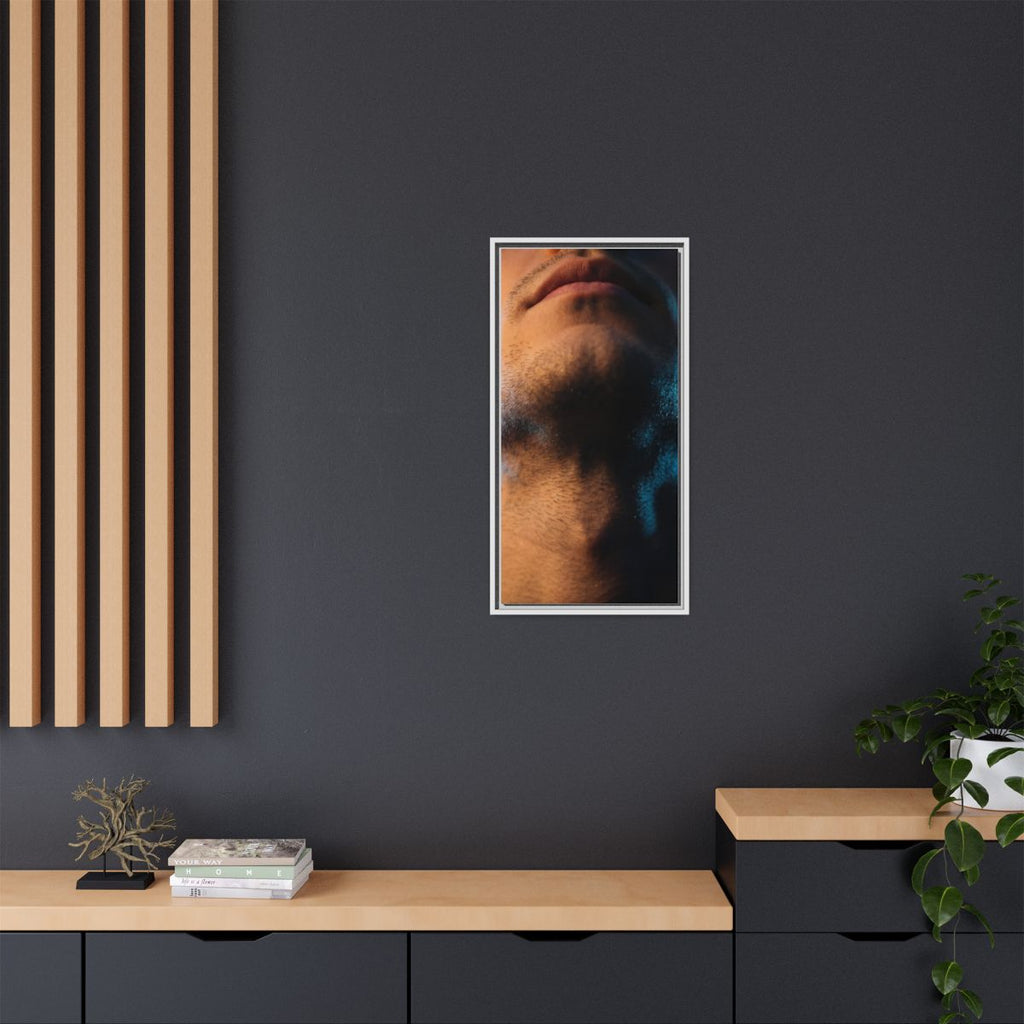 Framed Matte Canvas - Neon Noir