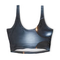 Sports Bra - Midnight Water Orbit | Echovira Gallery