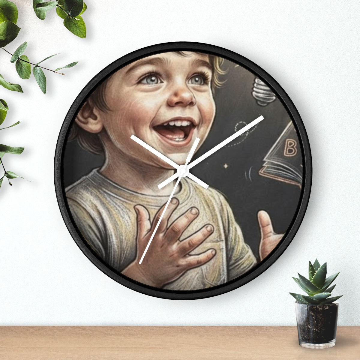 Wall Clock - Time to Discover | Echovira Gallery