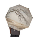 Foldable Umbrella - Winter Tree Canopy