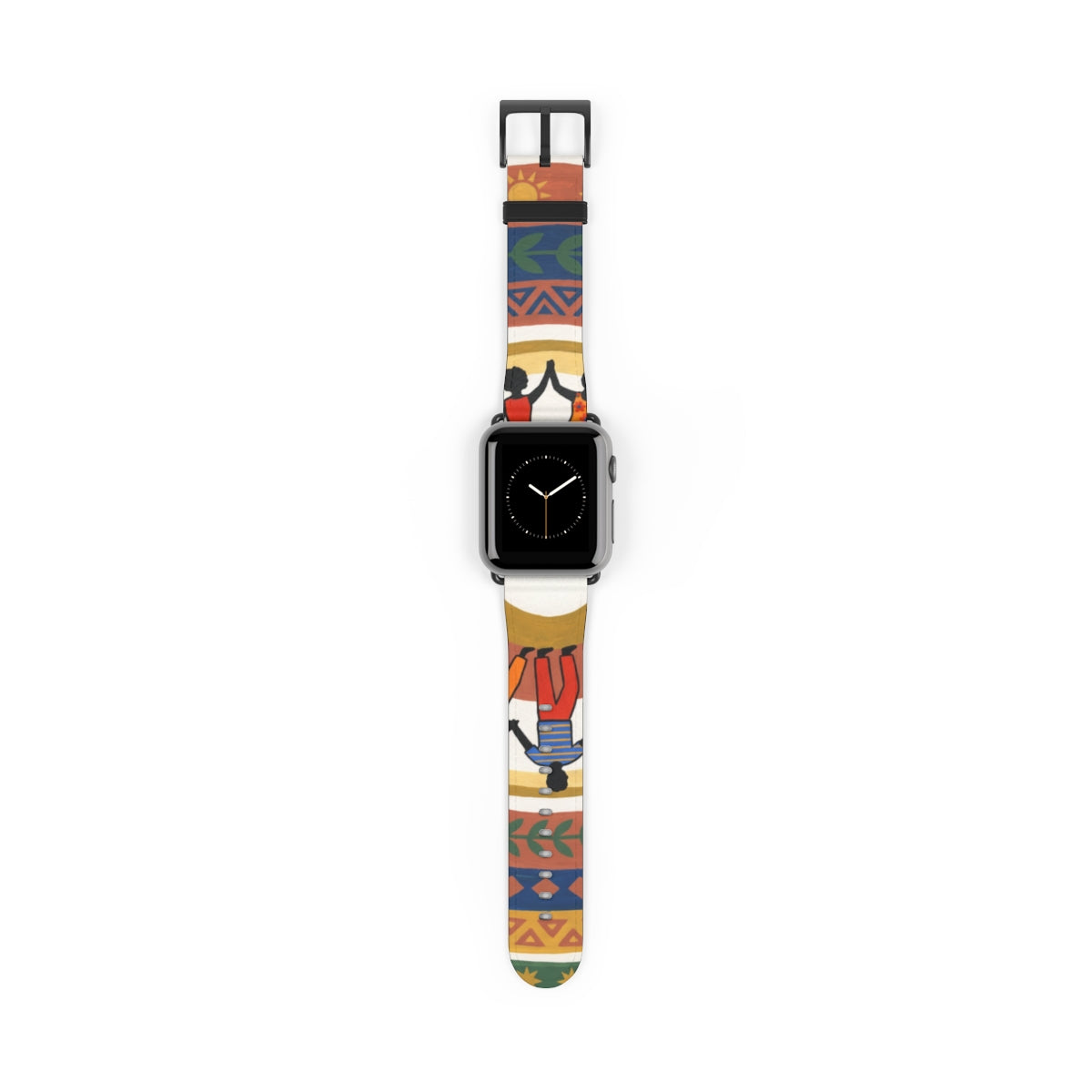 Apple Watch Band - Unity Mandala Folk Art | Echovira Gallery