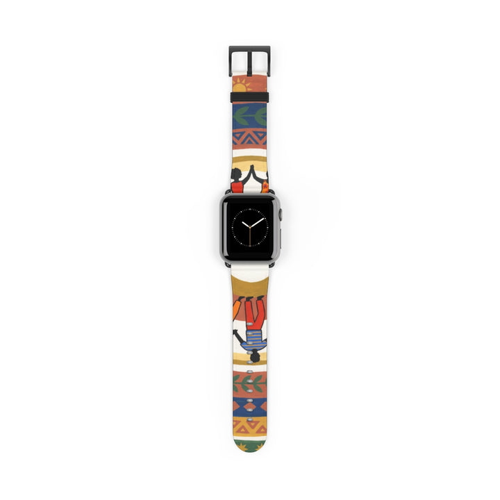 Apple Watch Band - Unity Mandala Folk Art