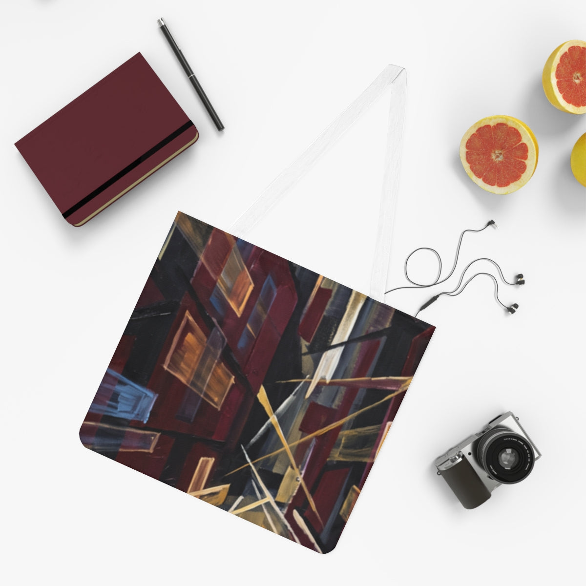 Shoulder Tote Bag - Urban Perspective | Echovira Gallery