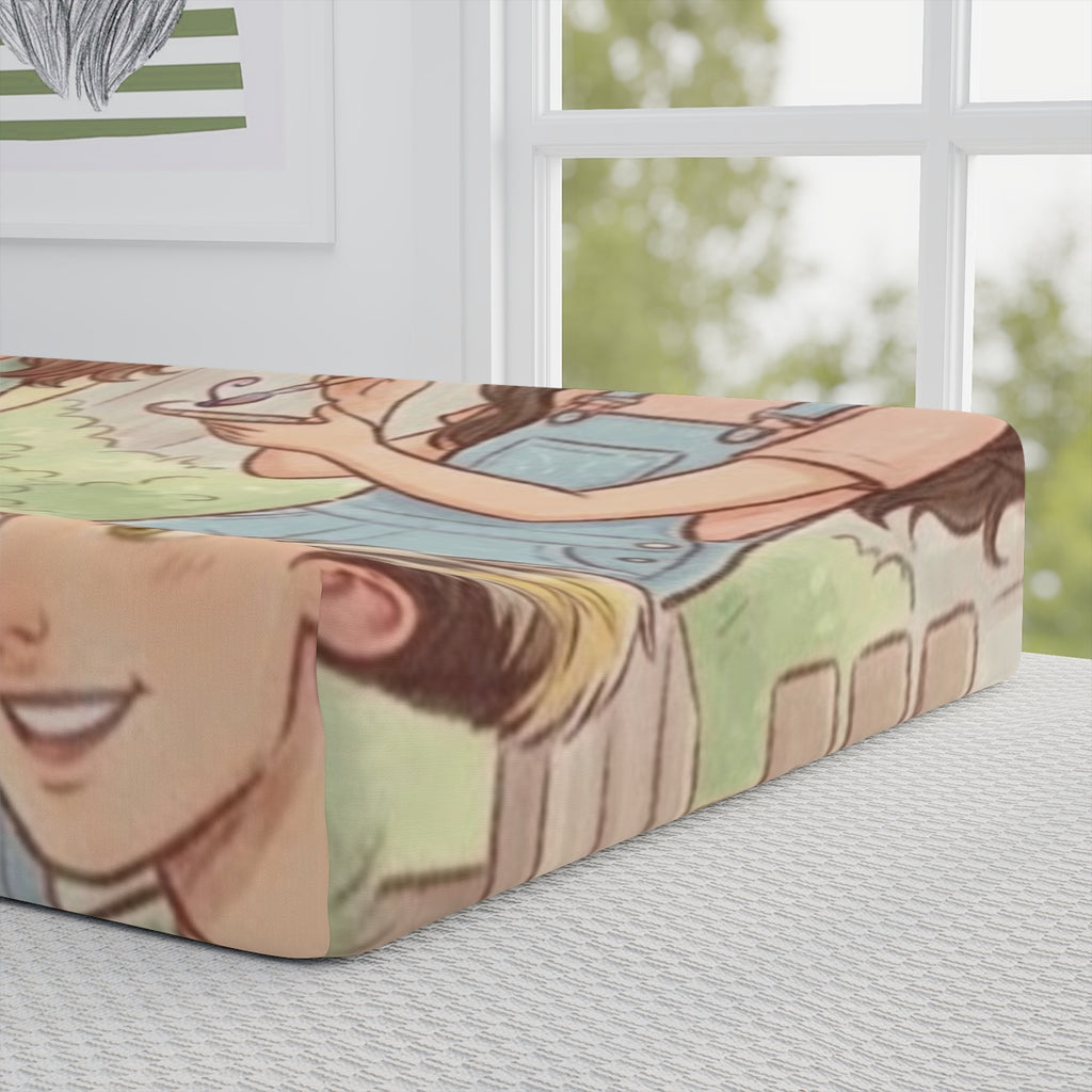 Changing Pad Cover - Garden Shoe Haven | Echovira Gallery