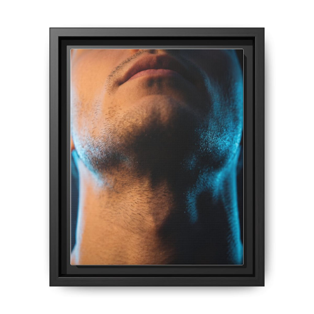 Framed Matte Canvas - Neon Noir