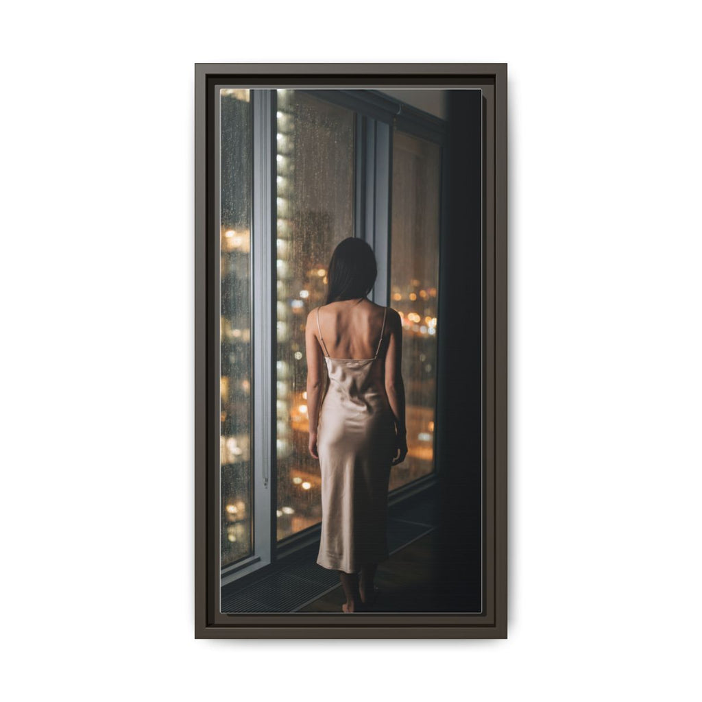 Framed Matte Canvas - Cinematic Nights