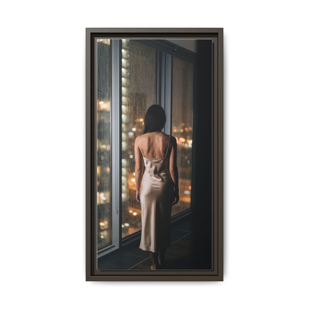 Framed Matte Canvas - Cinematic Nights