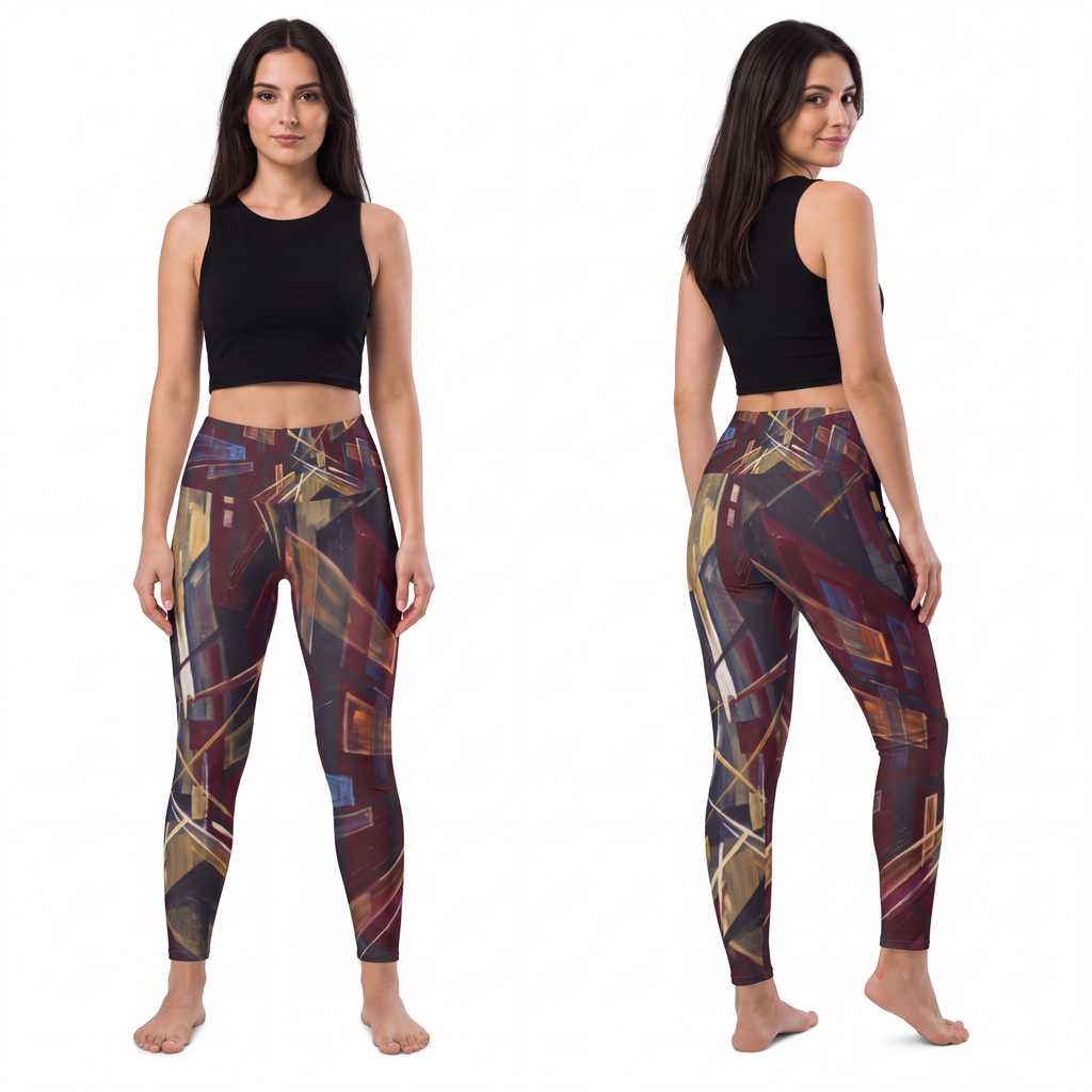 Women's Yoga Pants - Urban Flow | Echovira Gallery