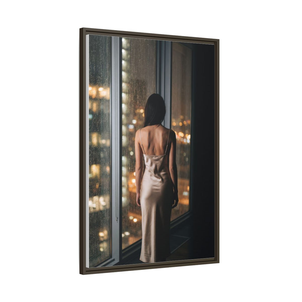 Framed Matte Canvas - Cinematic Nights