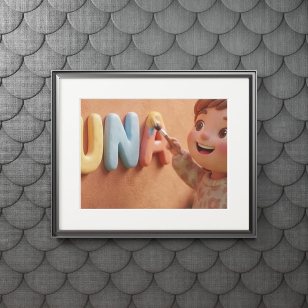 Fine Art Print - Luna Sunshine Passepartout — Landscape... |...
