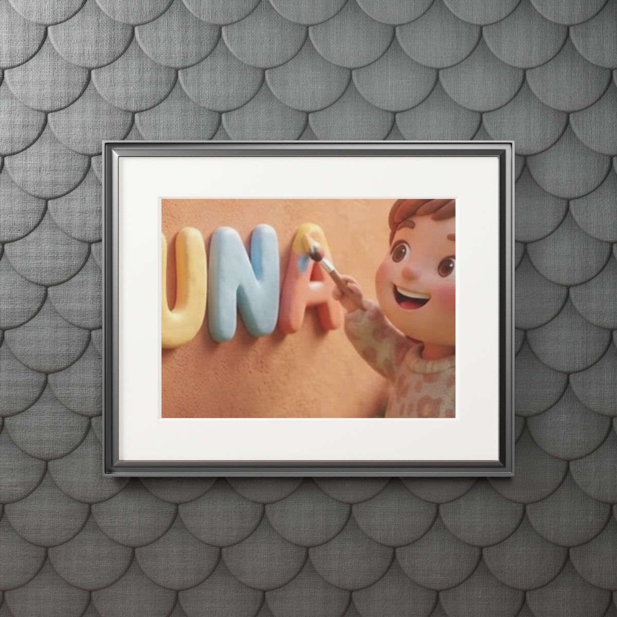 Fine Art Print - Luna Sunshine Passepartout — Landscape... |...