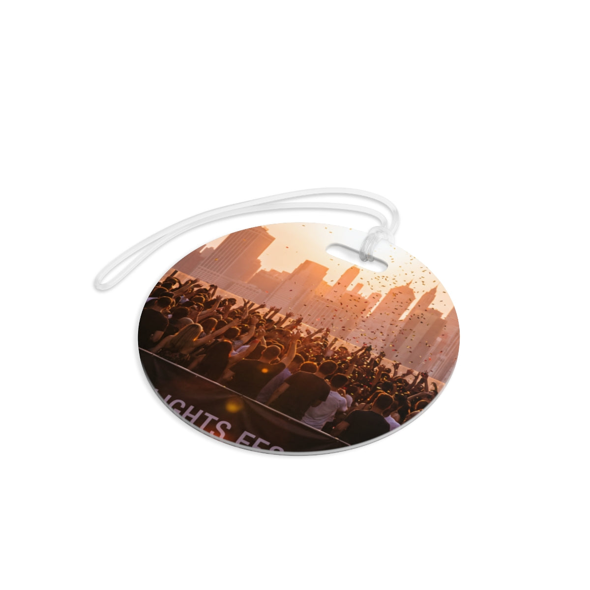 Luggage Tag - City Lights Festival | Echovira Gallery