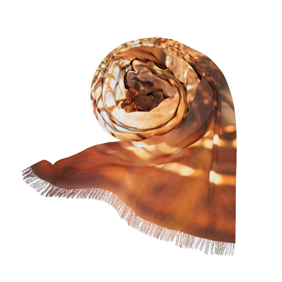 Light Scarf - Moody Amber Glow