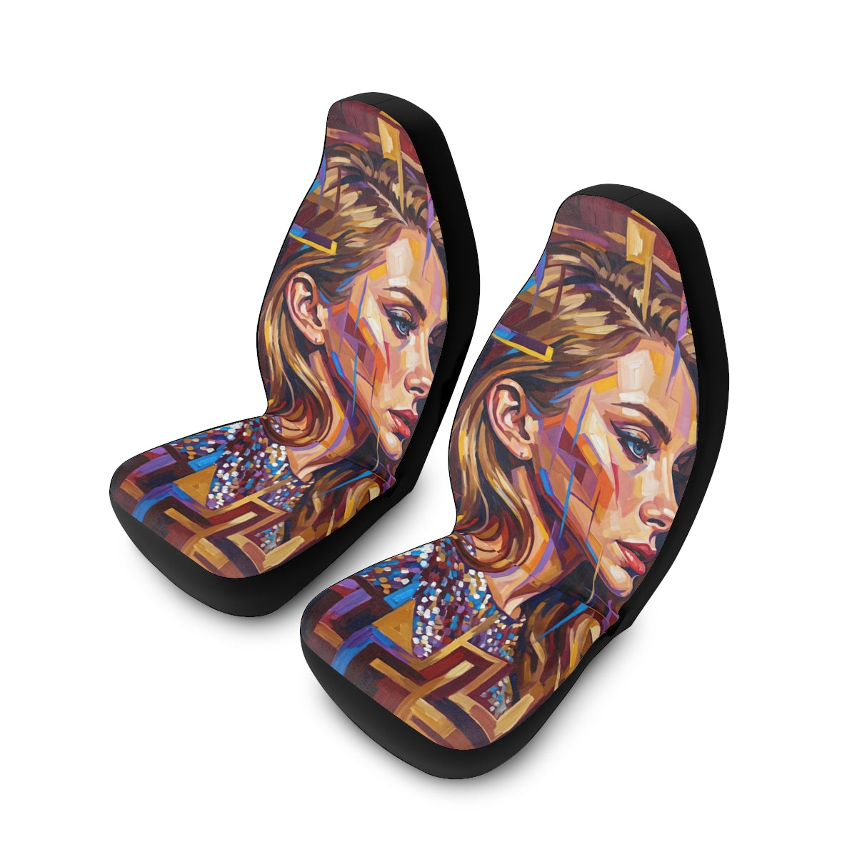 Polyester Car Seat Covers - Shattered Elegance | Echovira...