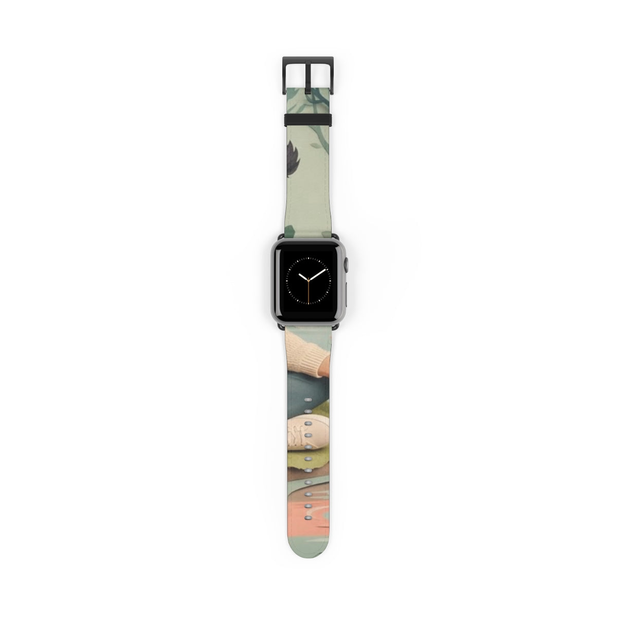 Apple Watch Band - Paper Forest Tales Woodland Sanctuary Art...