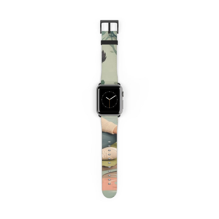 Apple Watch Band - Paper Forest Tales Woodland Sanctuary Art