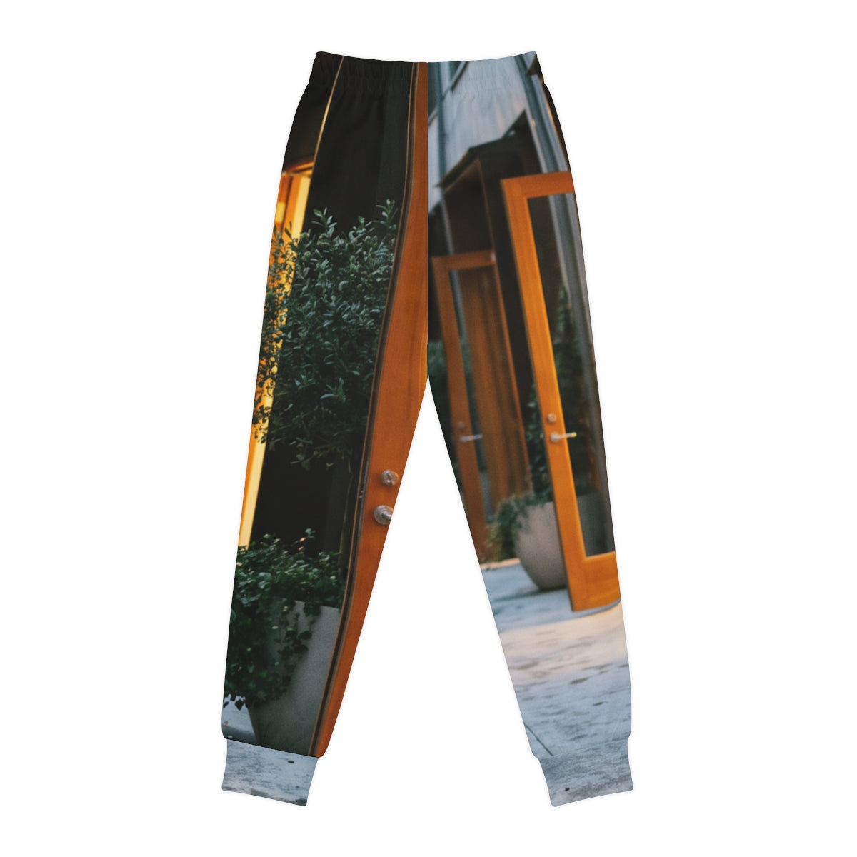 Youth Joggers - Urban Twilight Promenade | Echovira Gallery