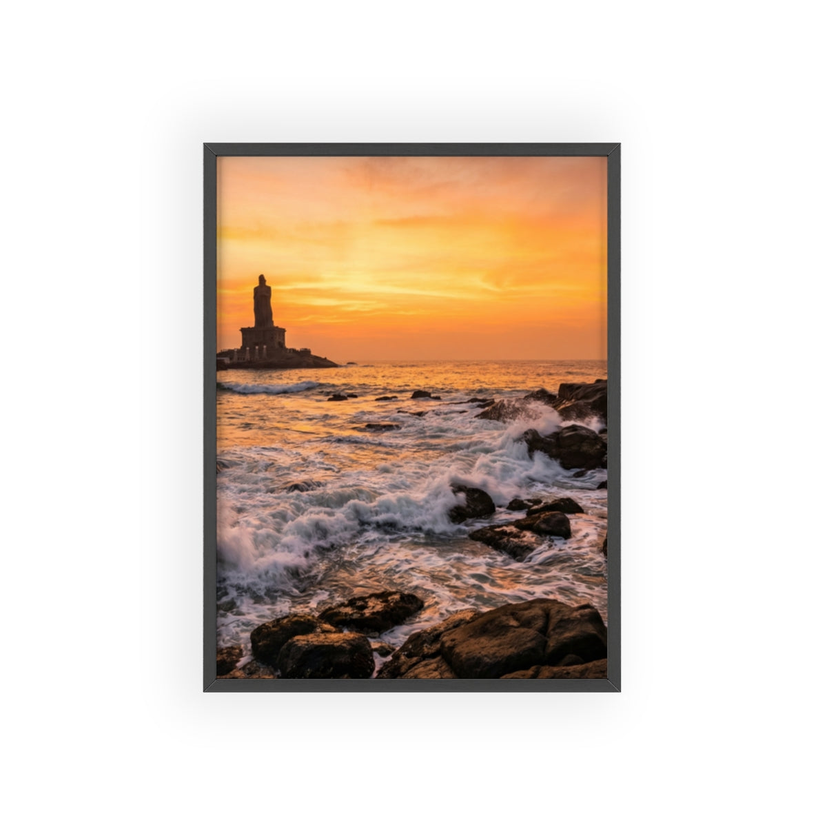 Framed Poster - Golden Hour Horizon