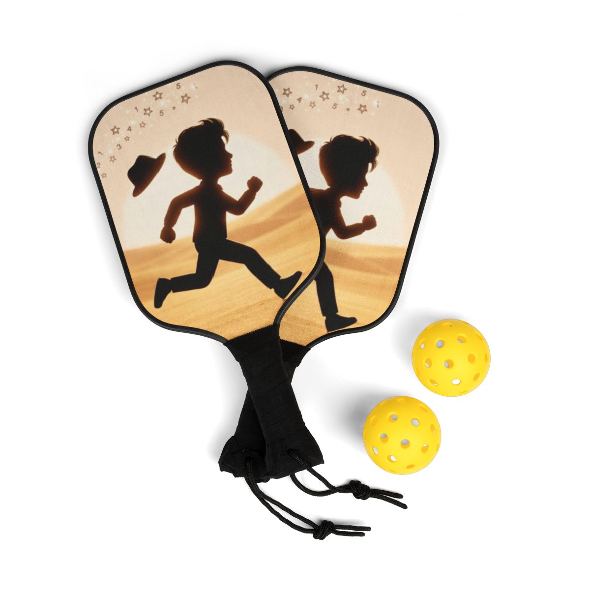 Pickleball Kit - Golden Horizon Set | Echovira Gallery