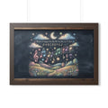 Framed Horizontal Poster - Melody Meadows — Walnut (14×11......