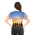 Crop Tee - Golden Radiance