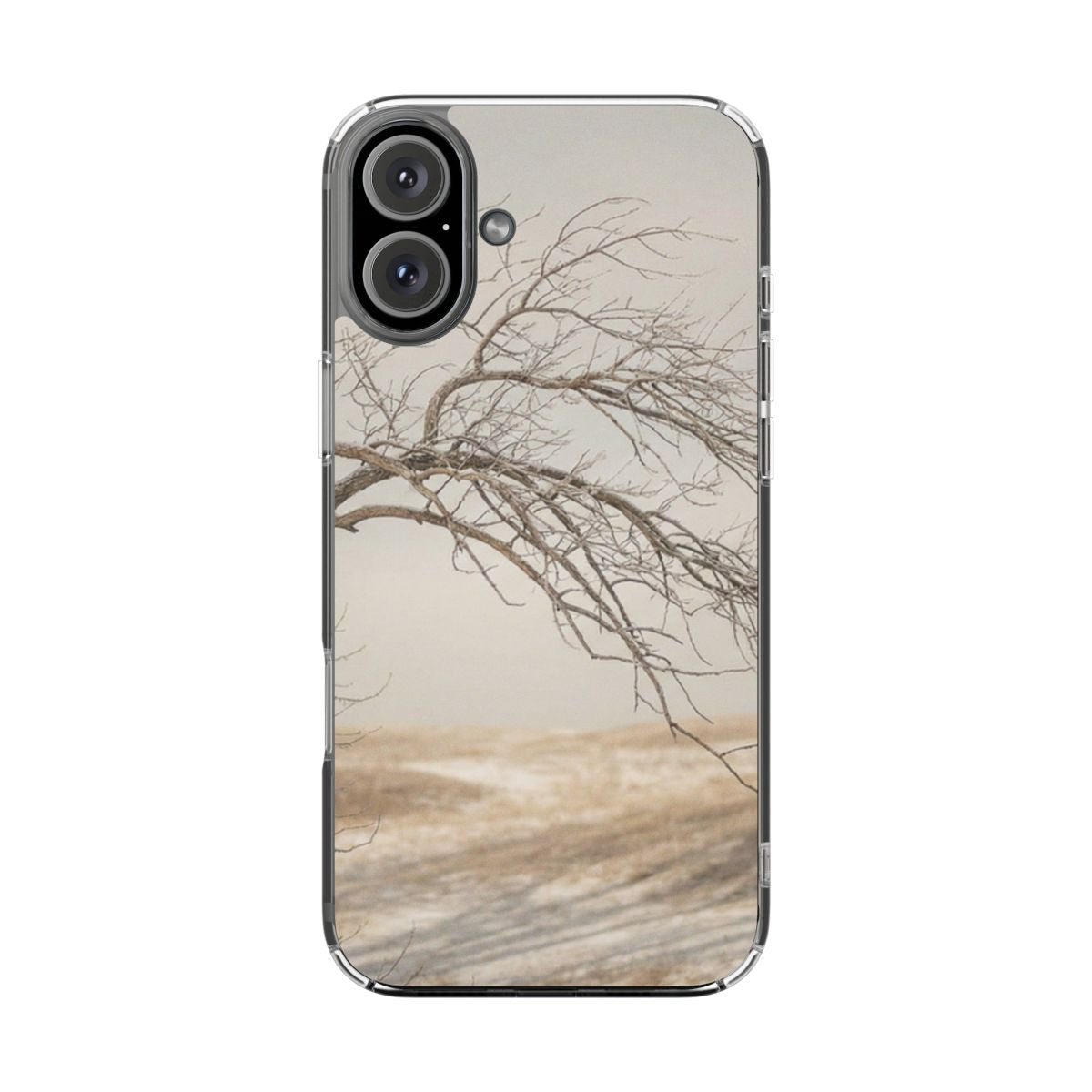 Clear Impact-Resistant Cases - Clear Phone Case - Winter...