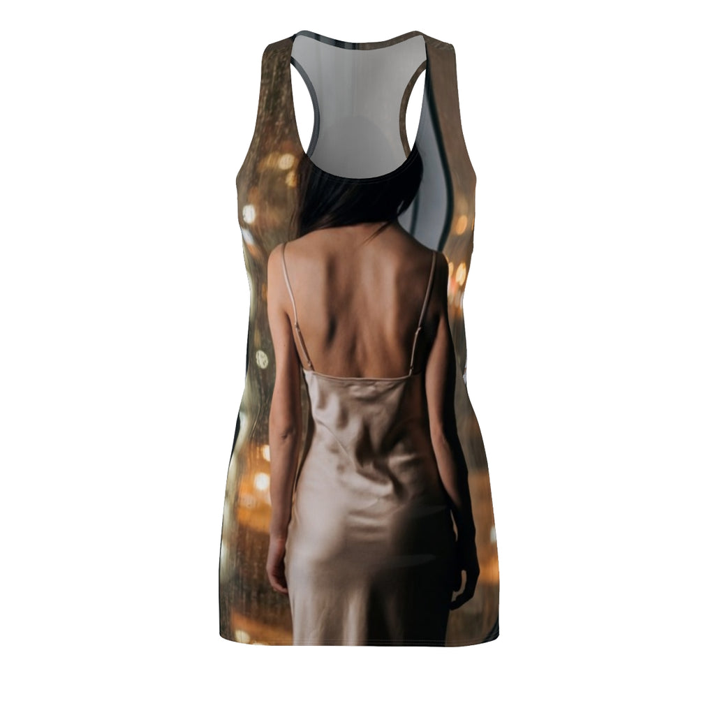 Women's Racerback Dress - Rainscape Silhouette | Echovira...