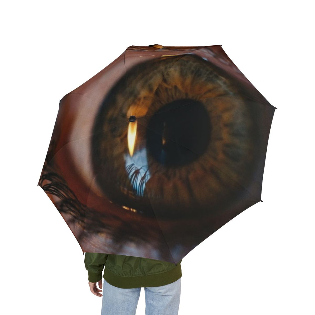 Semi-Automatic Foldable Umbrella - Amber Iris Reflection......