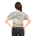 Crop Tee - Hushed Winter Landscape