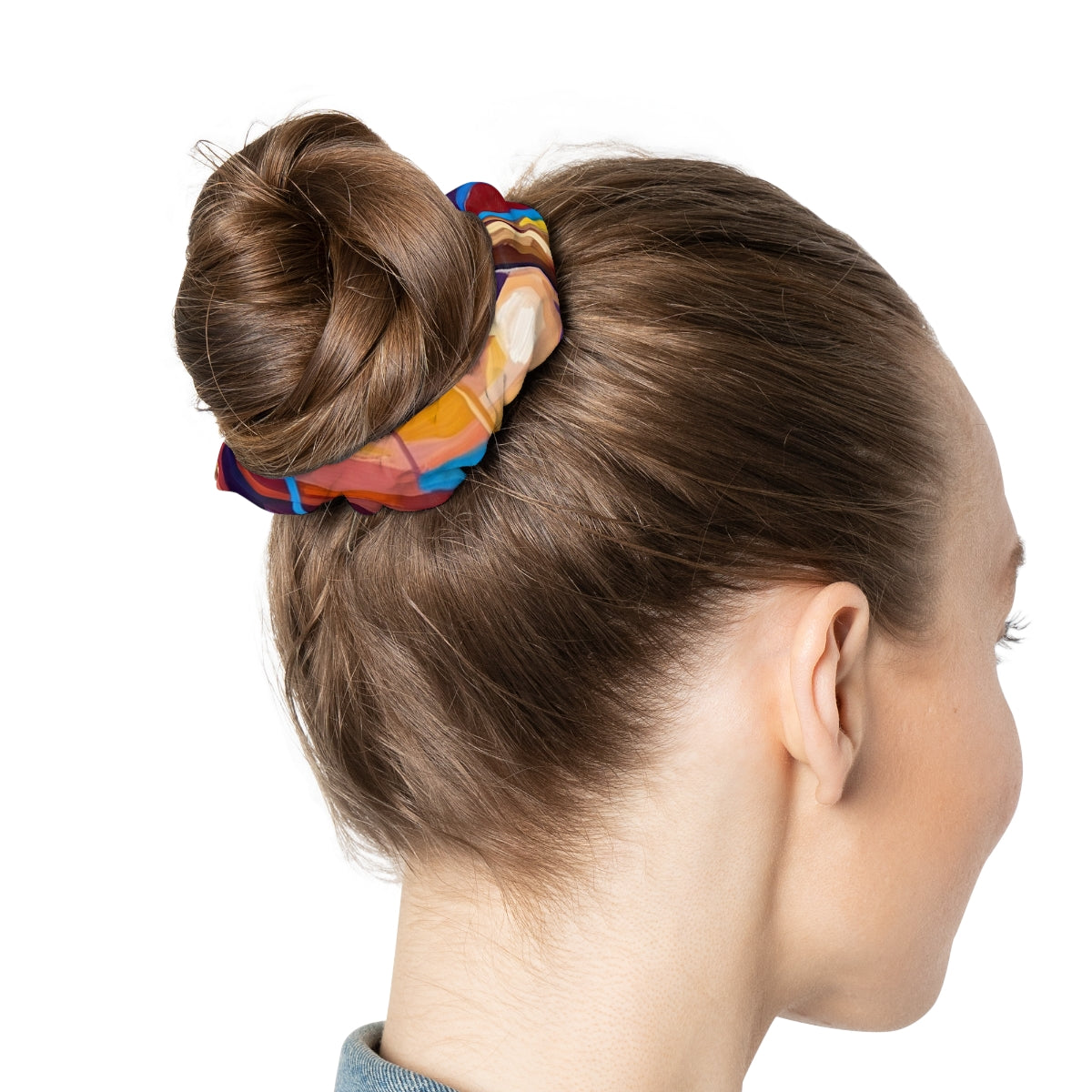 Scrunchie - Shattered Elegance | Echovira Gallery