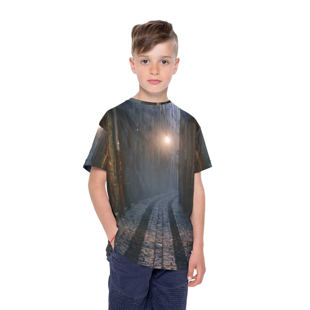 Kids Sports Jersey Cobblestone Alleyway