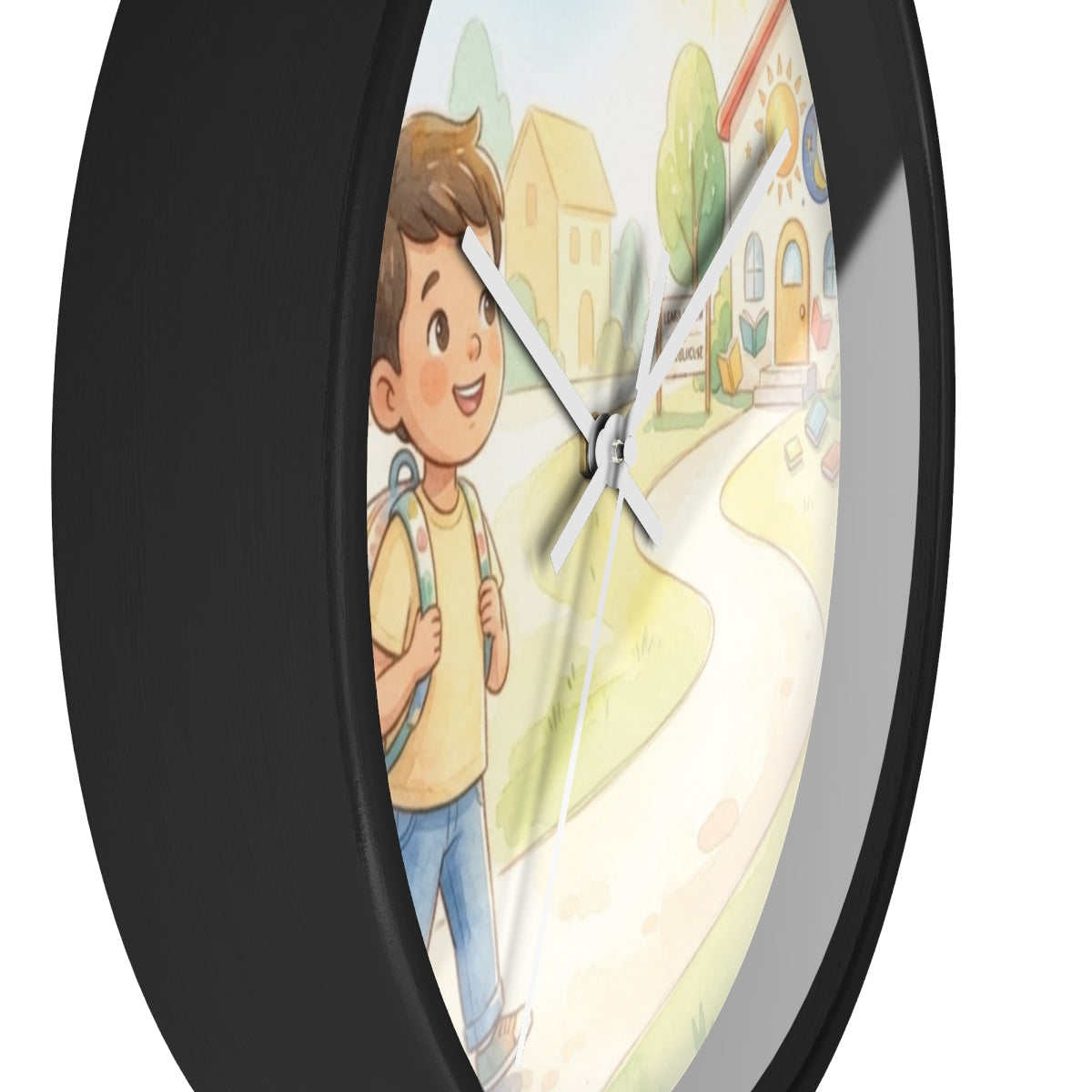 Wall Clock - Sunshine Learning Time | Echovira Gallery