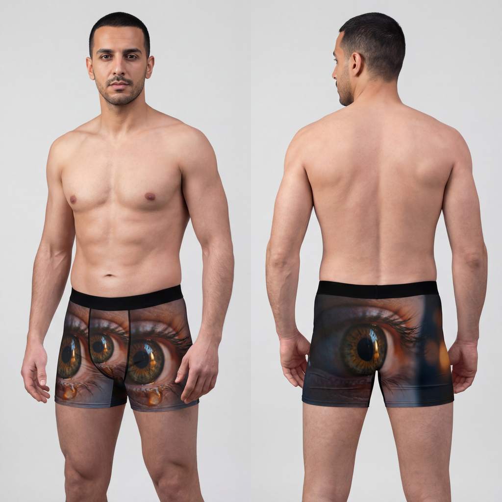 Men's Boxer Briefs - Luminous Tear